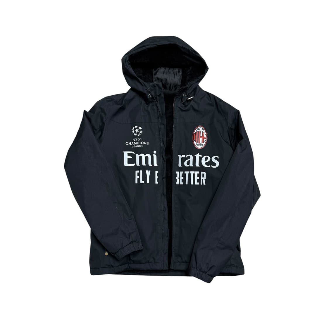 AC밀란 이브라히모비치 후리스 집업 지퍼 손잡이 없음 상품이미지1
