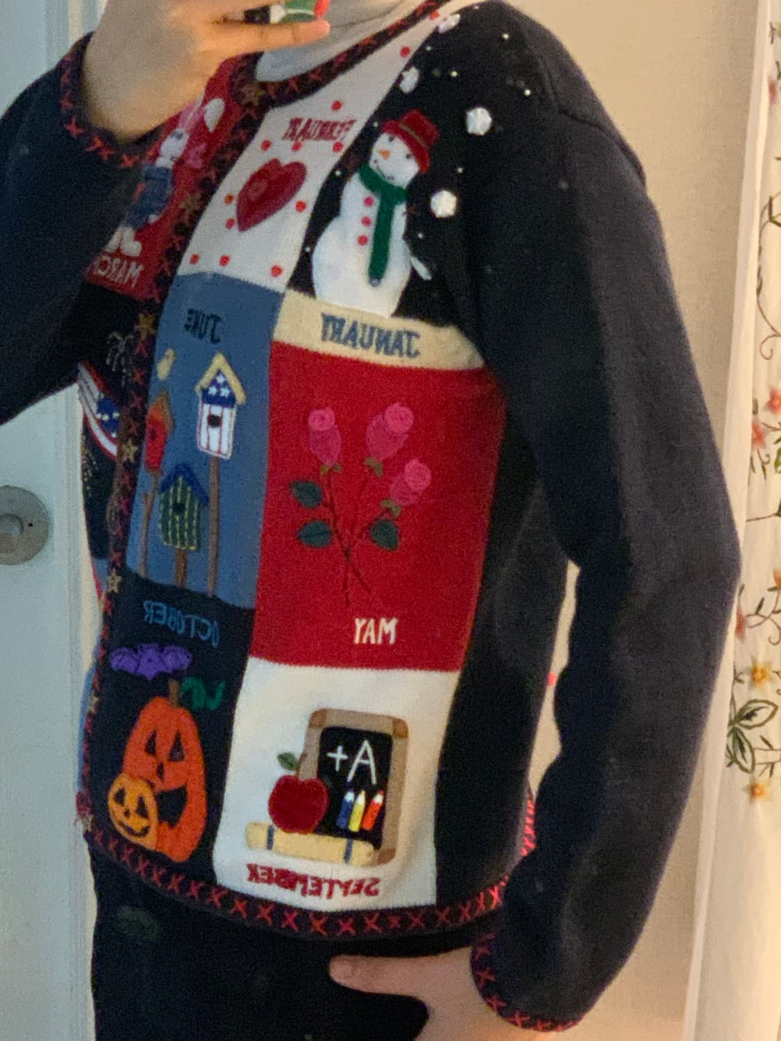 마리사 크리스티나 크리스마스 12개월 가디건 상품이미지2