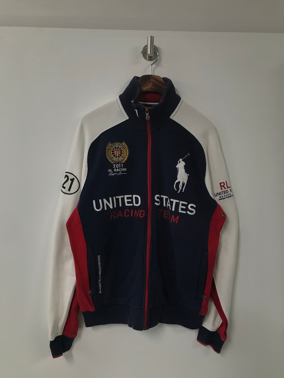 폴로 랄프로렌빅포니 레이싱 져지 자켓 상품이미지2