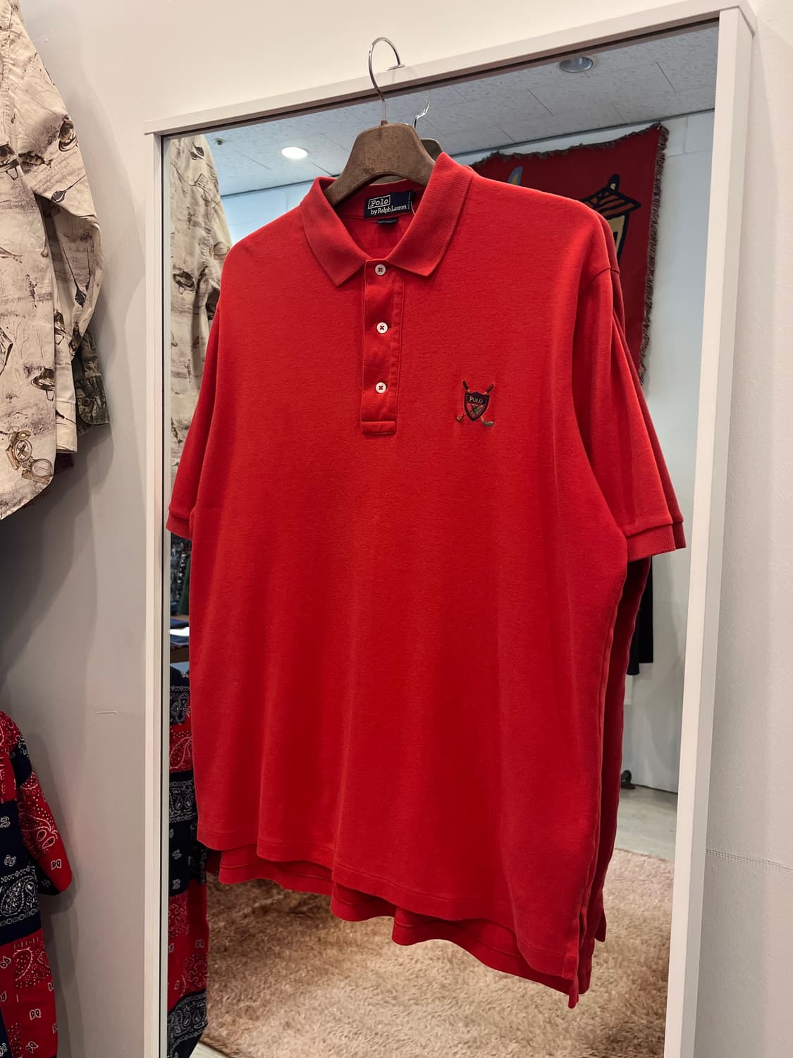 90-00s Polo RL 폴로 랄프로렌 골프 카라티 pk 반팔 티셔츠 상품이미지1