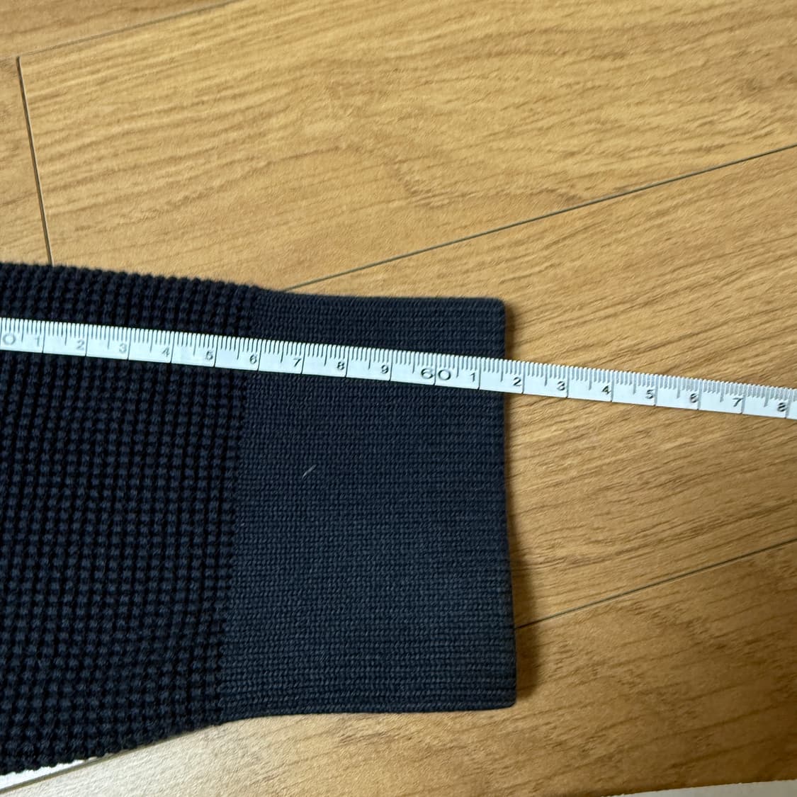 COS 와플 면티 네이비 S사이즈 상품이미지8