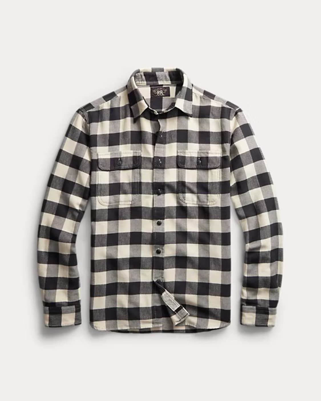 RRL 버팔로 체크 워크셔츠 L (새상품) 상품이미지1