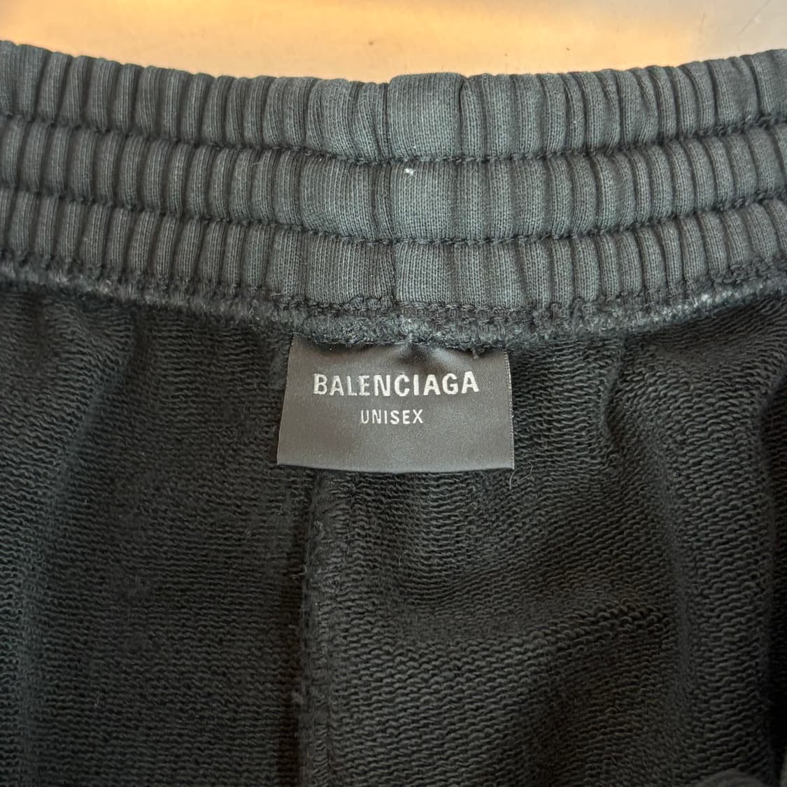[정품] 발렌시아가 로고 코튼 스웨트 하프팬츠 M 상품이미지4