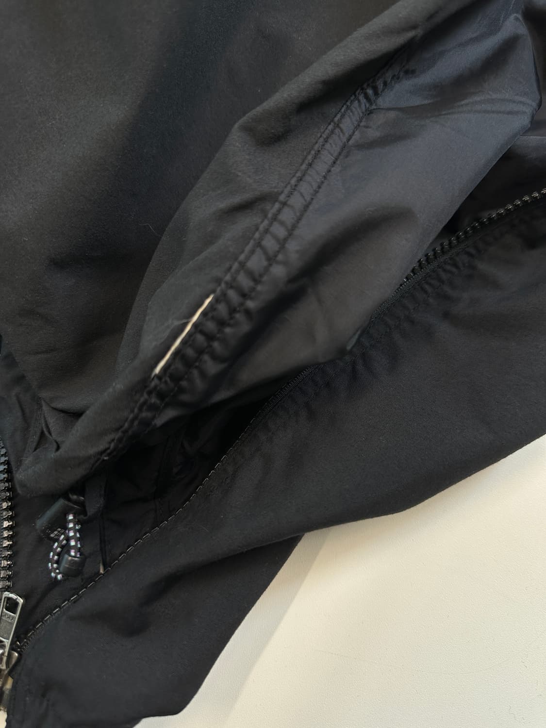 노스페이스 블랙 컴팩트 후드 써플렉스 경량 바람막이 (105) 상품이미지7