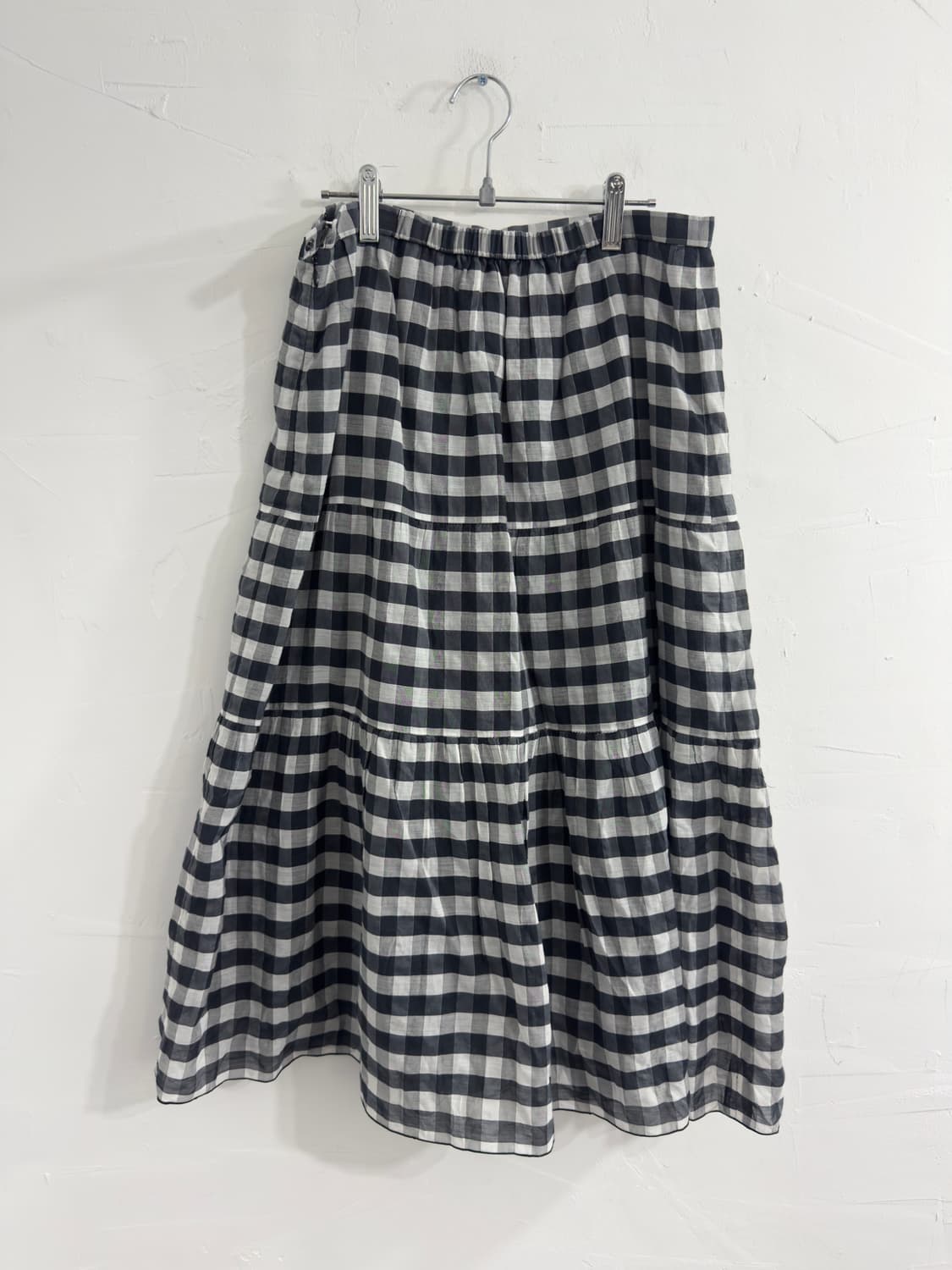 arnese check banding skirt 상품이미지1