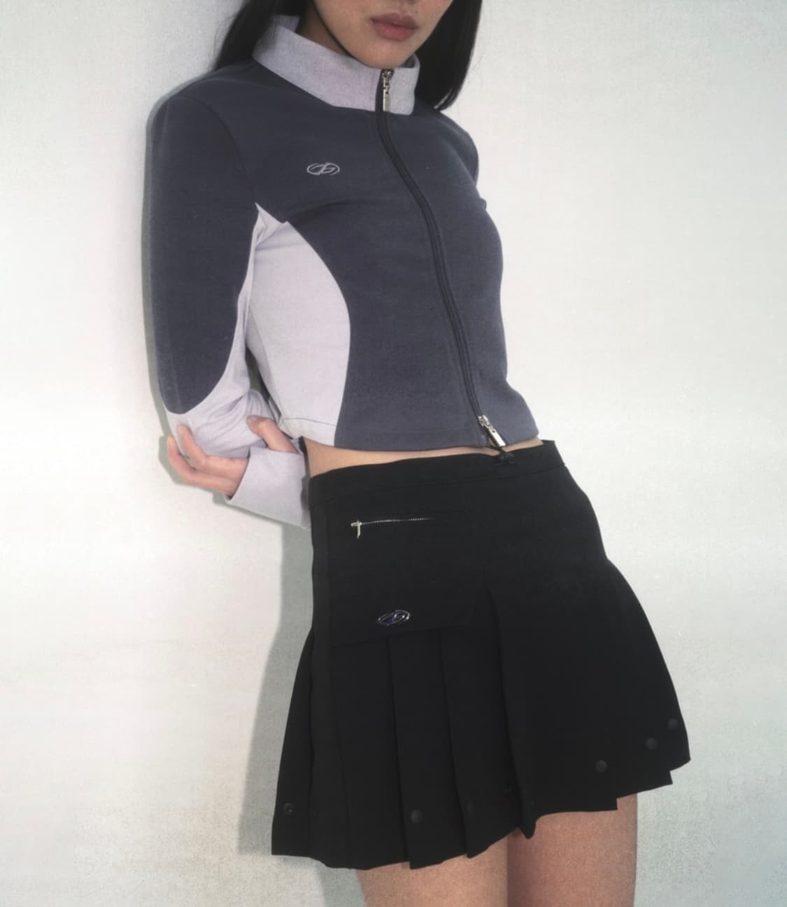 허그유어스킨 슬림 져지 그레이 상품이미지1