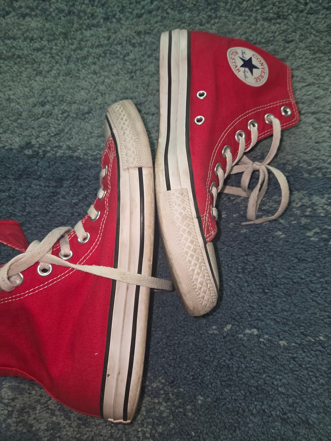 컨버스 올스타 하이 레드 260mm 상품이미지2