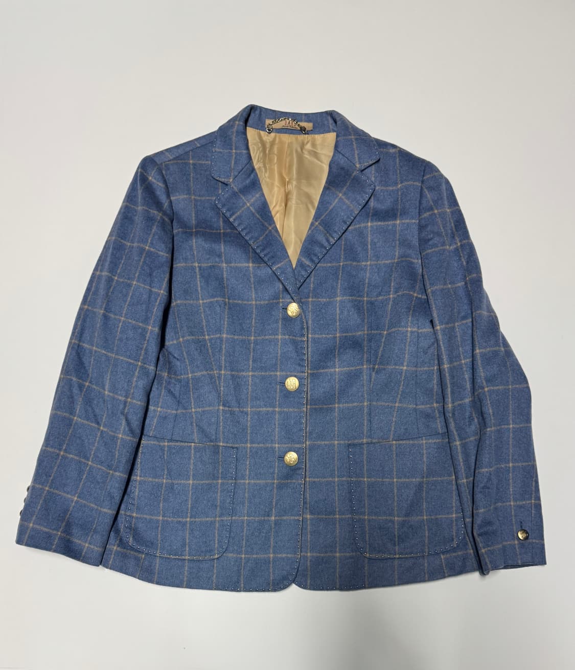 닥스 daks 빈티지 체크 자켓 상품이미지1