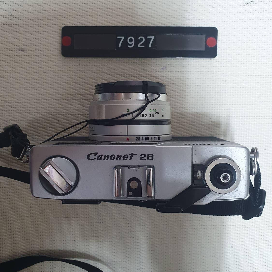 캐논 G3 캐논넷 QL28 필름카메라 실버바디 상품이미지2