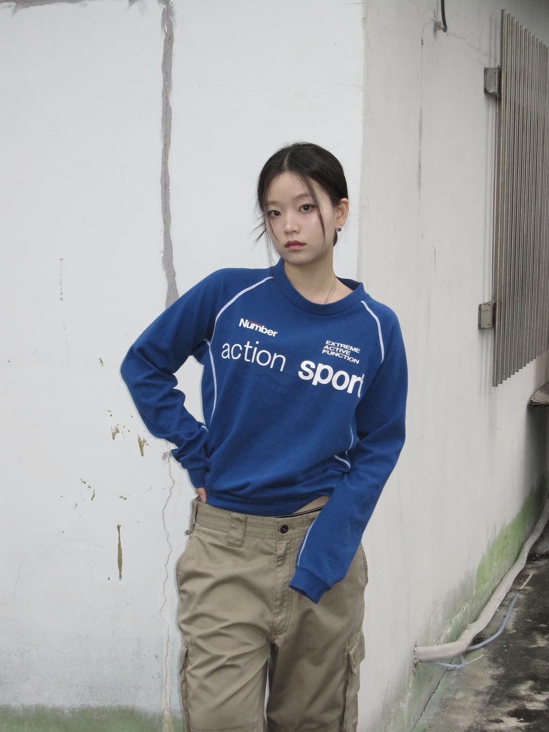 Action Sport 블루 티셔츠  상품이미지4