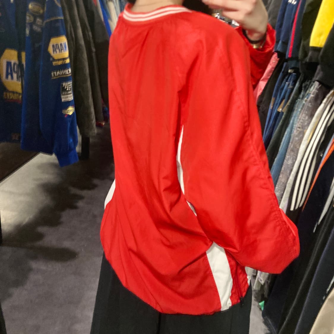 [IM] 나이키 베이스볼 레드 풀오버 웜업 상품이미지7