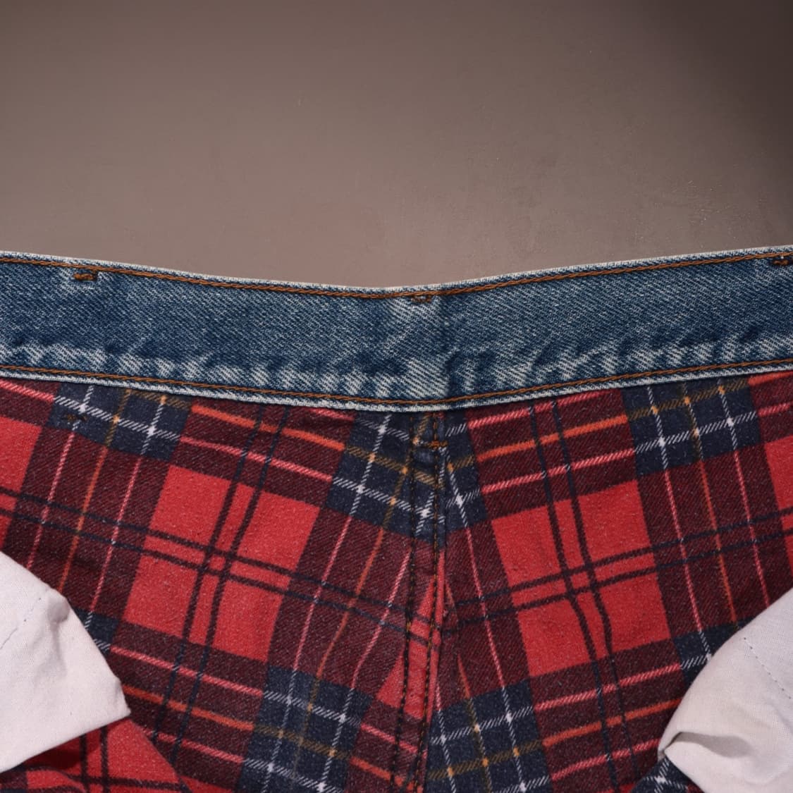 디키즈 타탄 데님 워크팬츠 상품이미지5