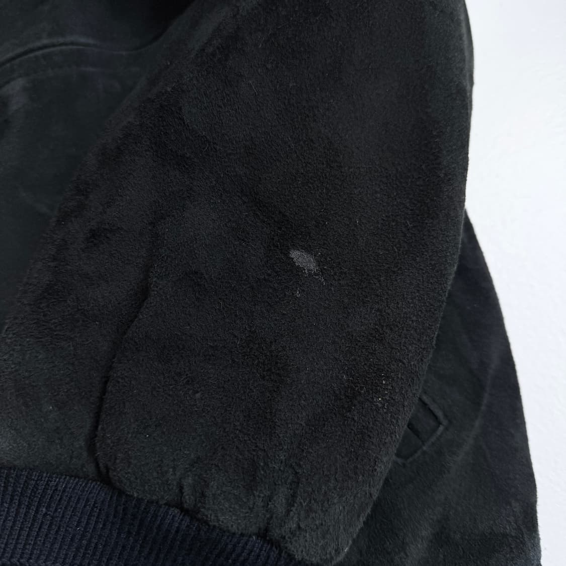 리얼레더 90s 빈티지 스웨이드 봄버 레더 가죽자켓 상품이미지6