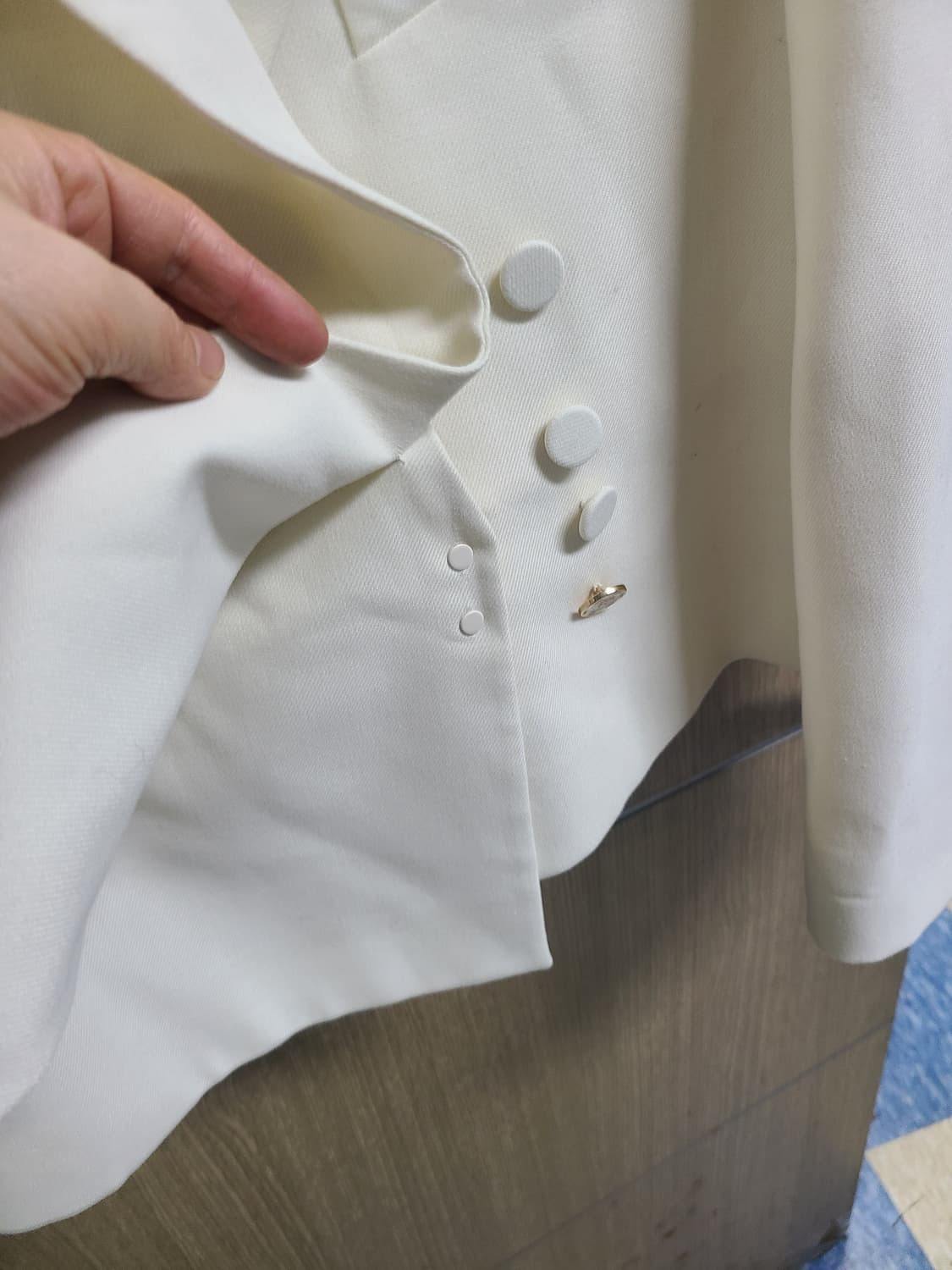 럭키슈에뜨 아이보리 자켓  상품이미지3