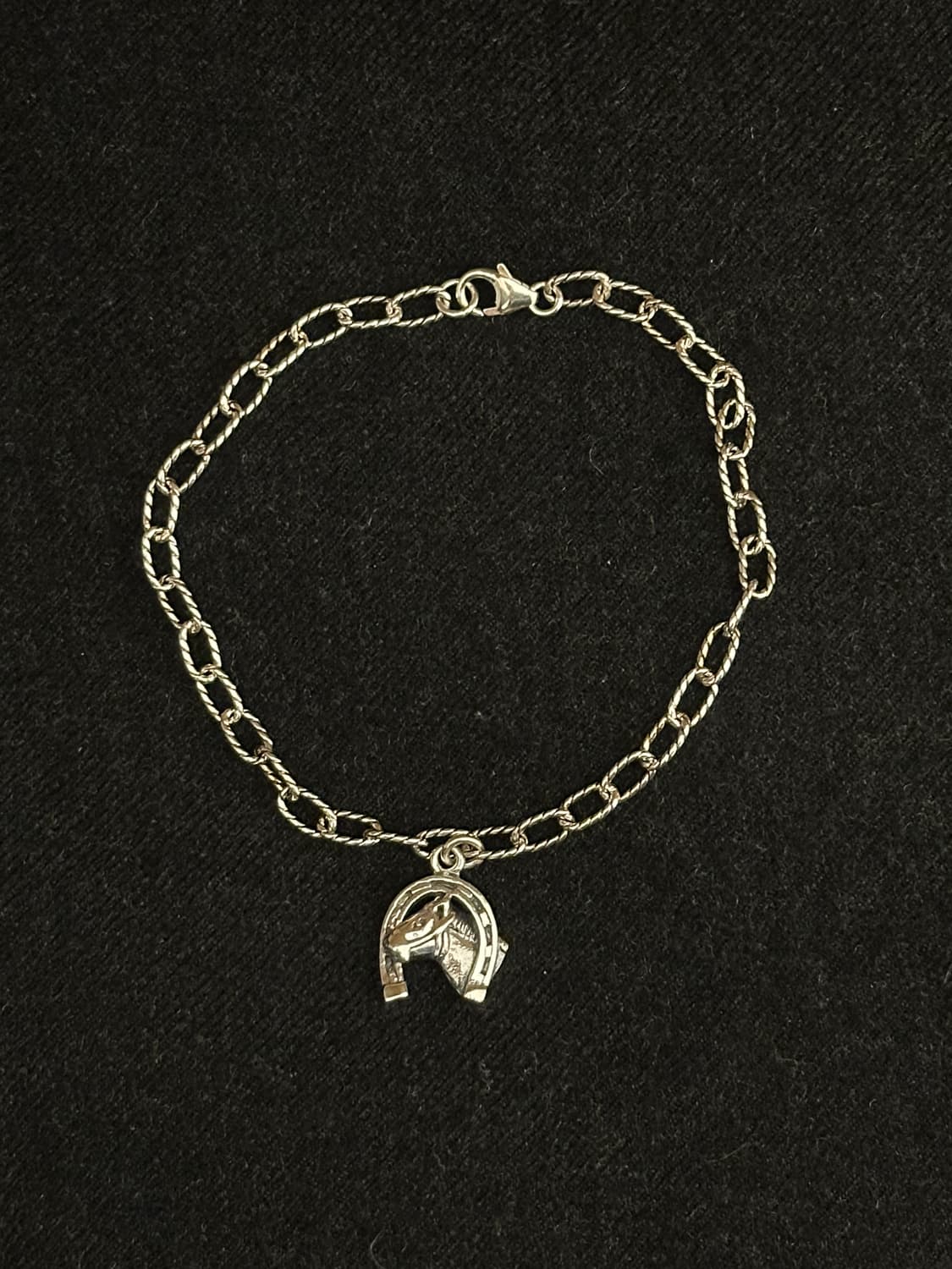Lucky Horseshoe 925 Silver Bracelet🐎🧲 상품이미지3