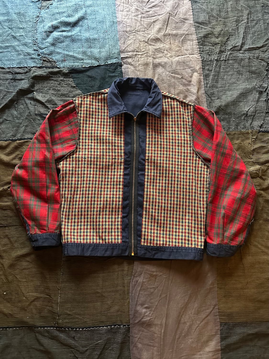 1950s USA Vintage Mechanic Work Jacket 상품이미지7