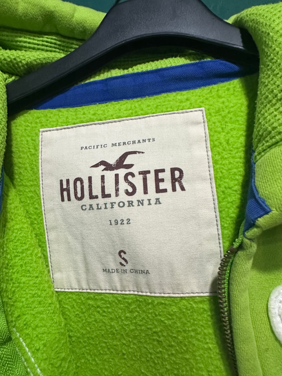 홀리스터 후드집업 라임S 상품이미지3