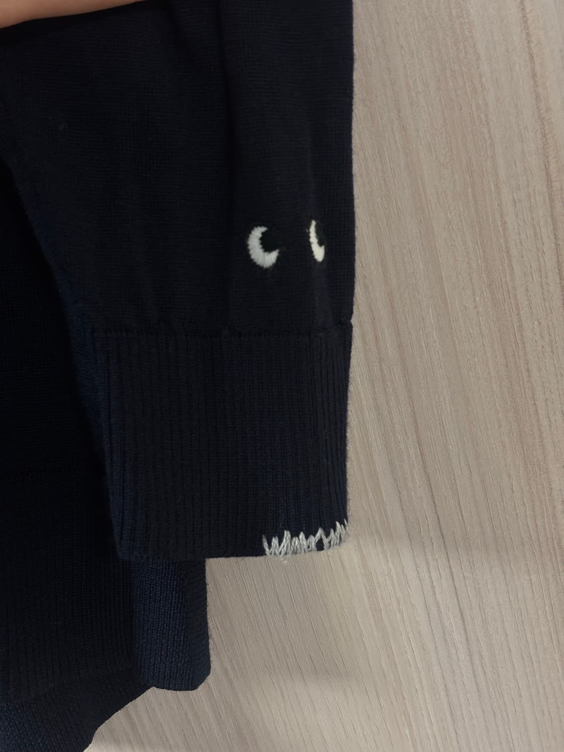 유니클로 안야 힌드마치 가디건 네이비 L사이즈 상품이미지4