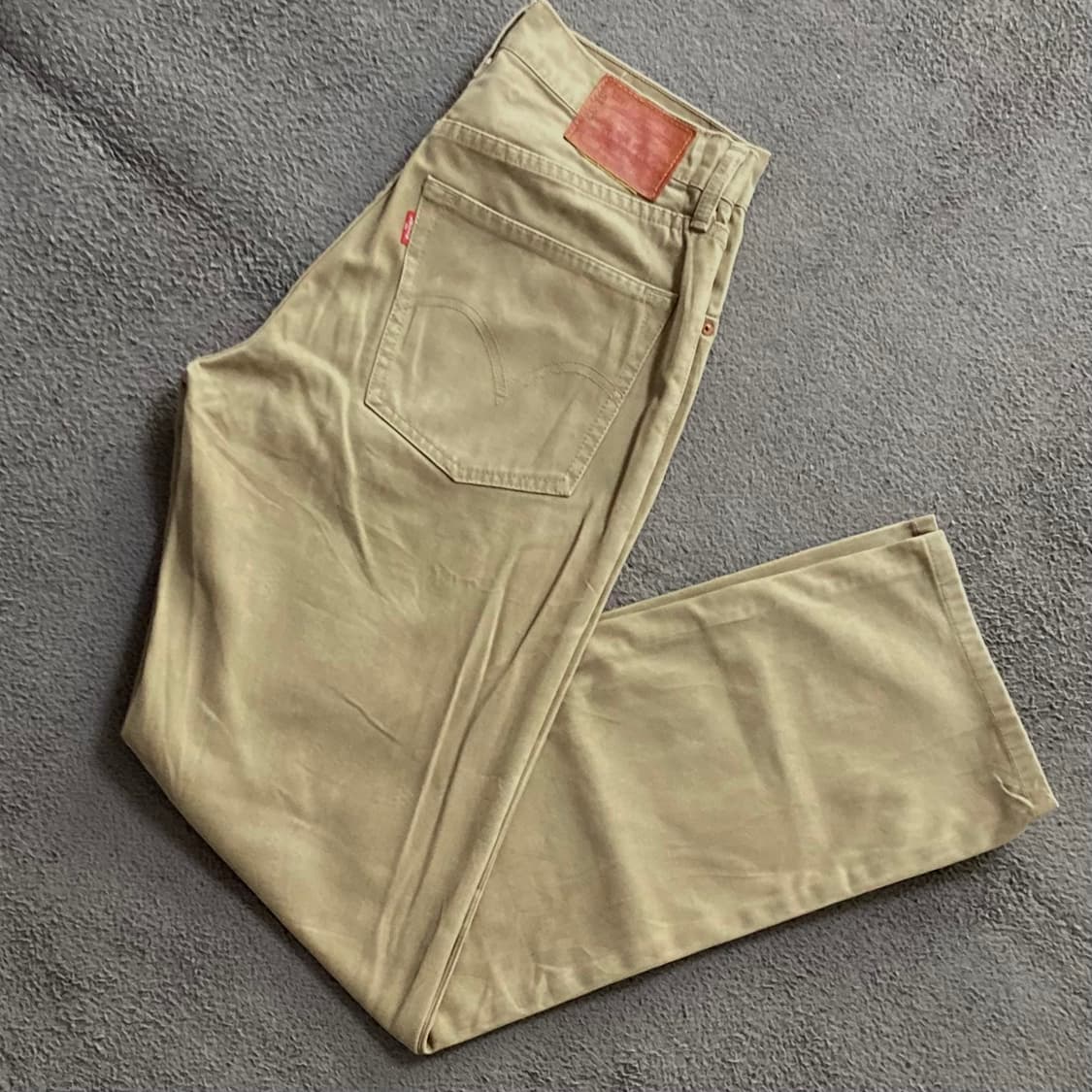 리바이스 502 베이지진 데님팬츠 31 - 33 상품이미지1
