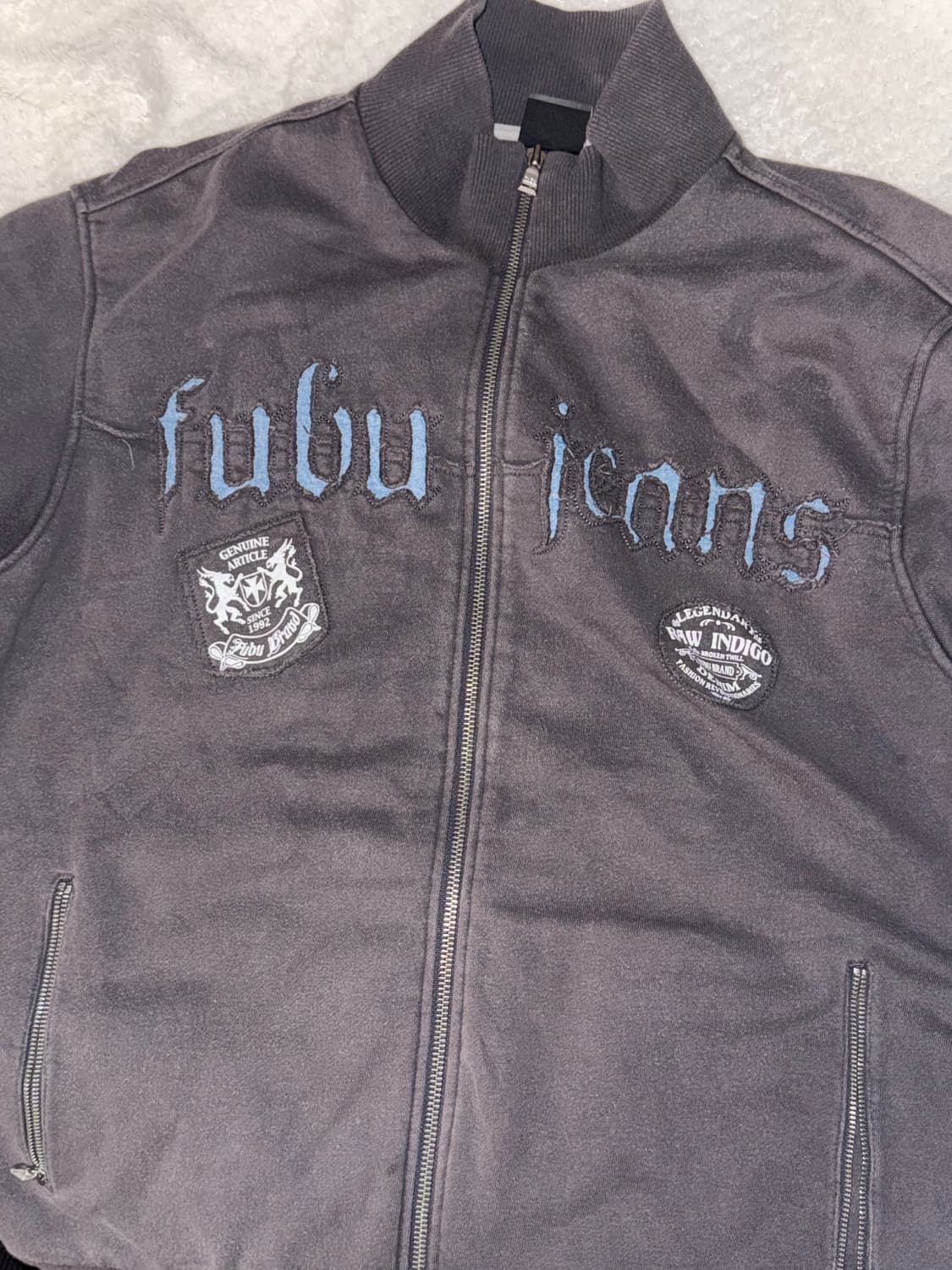 후부 빈티지 코튼 집업 자켓  상품이미지4