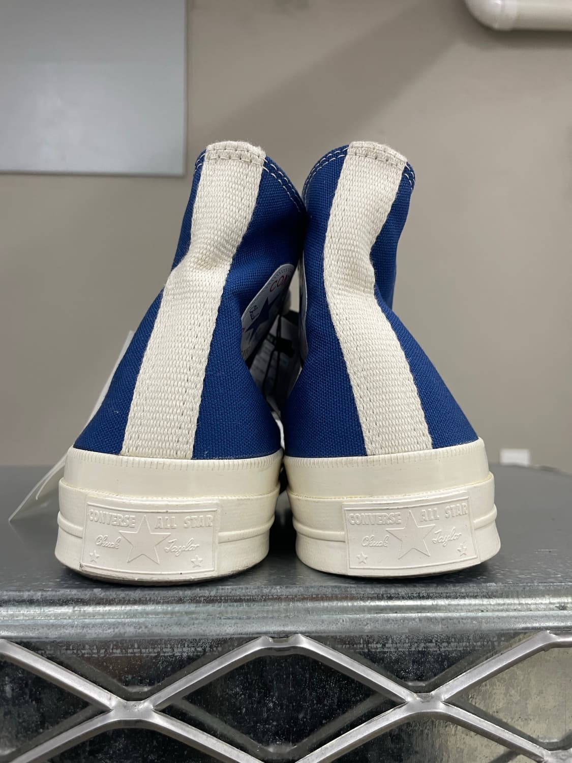 컨버스x꼼데 블루 하이 260mm (박스x)(gr-4615) 상품이미지3