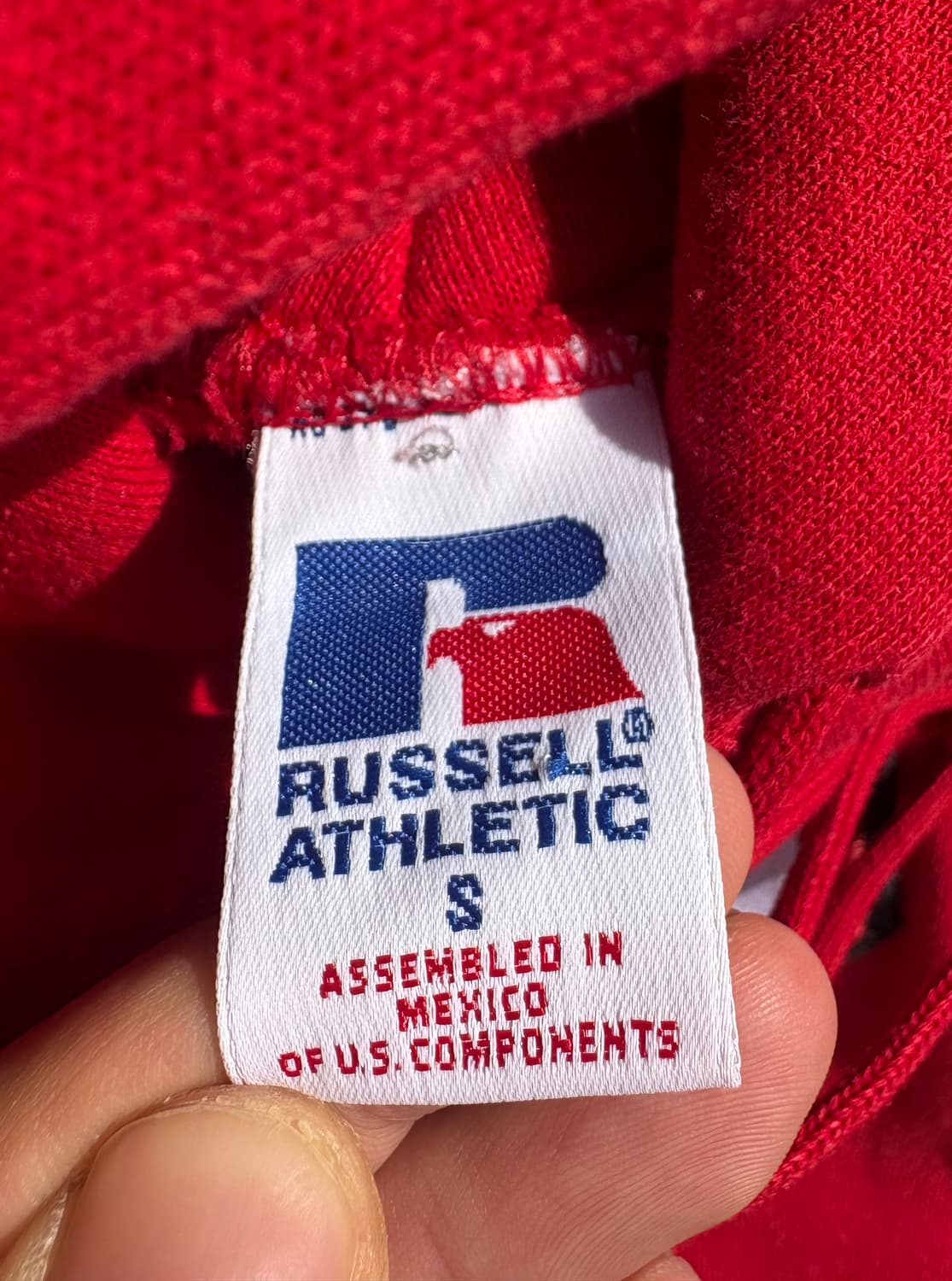 90s 러셀 애슬래틱 후드티 상품이미지4