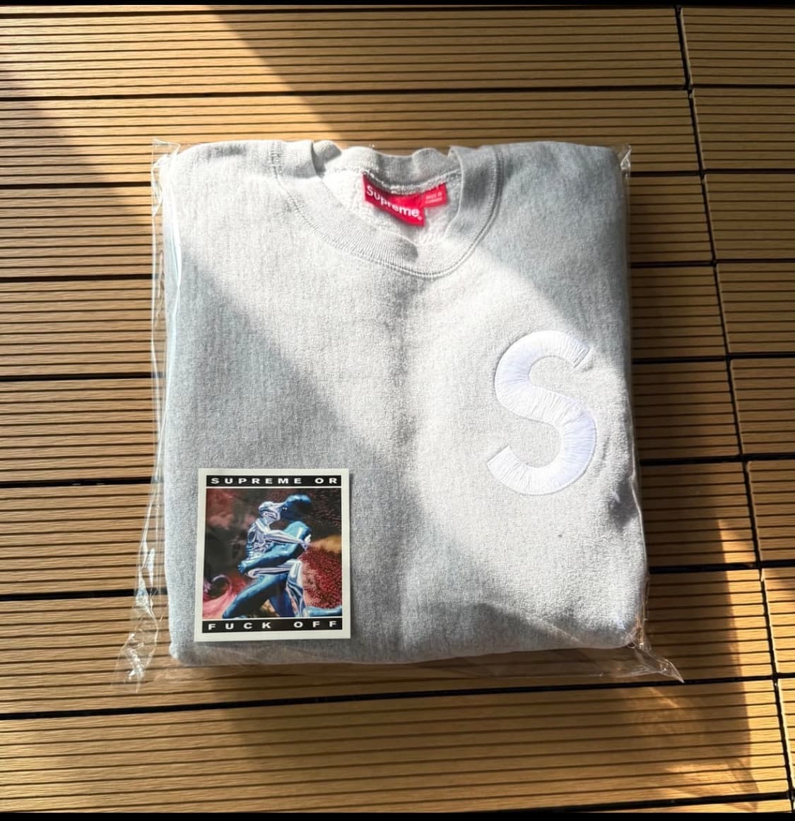 슈프림 s로고 맨투맨 상품이미지2