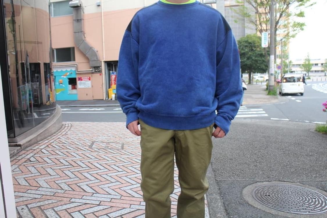 19FW 카브엠트 오버다이 패널 숄더 크루넥 상품이미지9