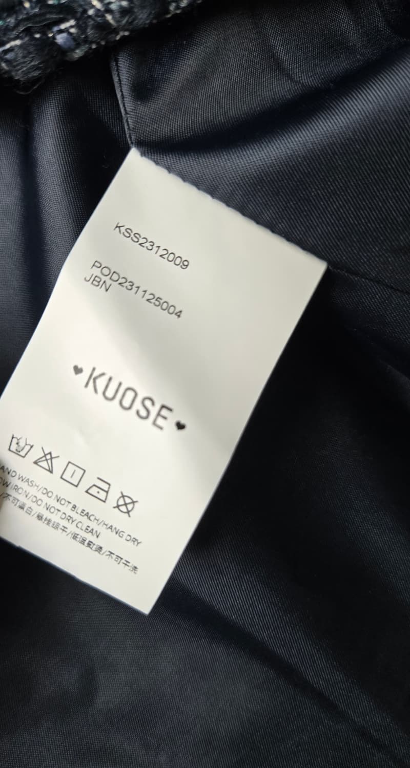 쿠오세 리본 트위드자켓 상품이미지7