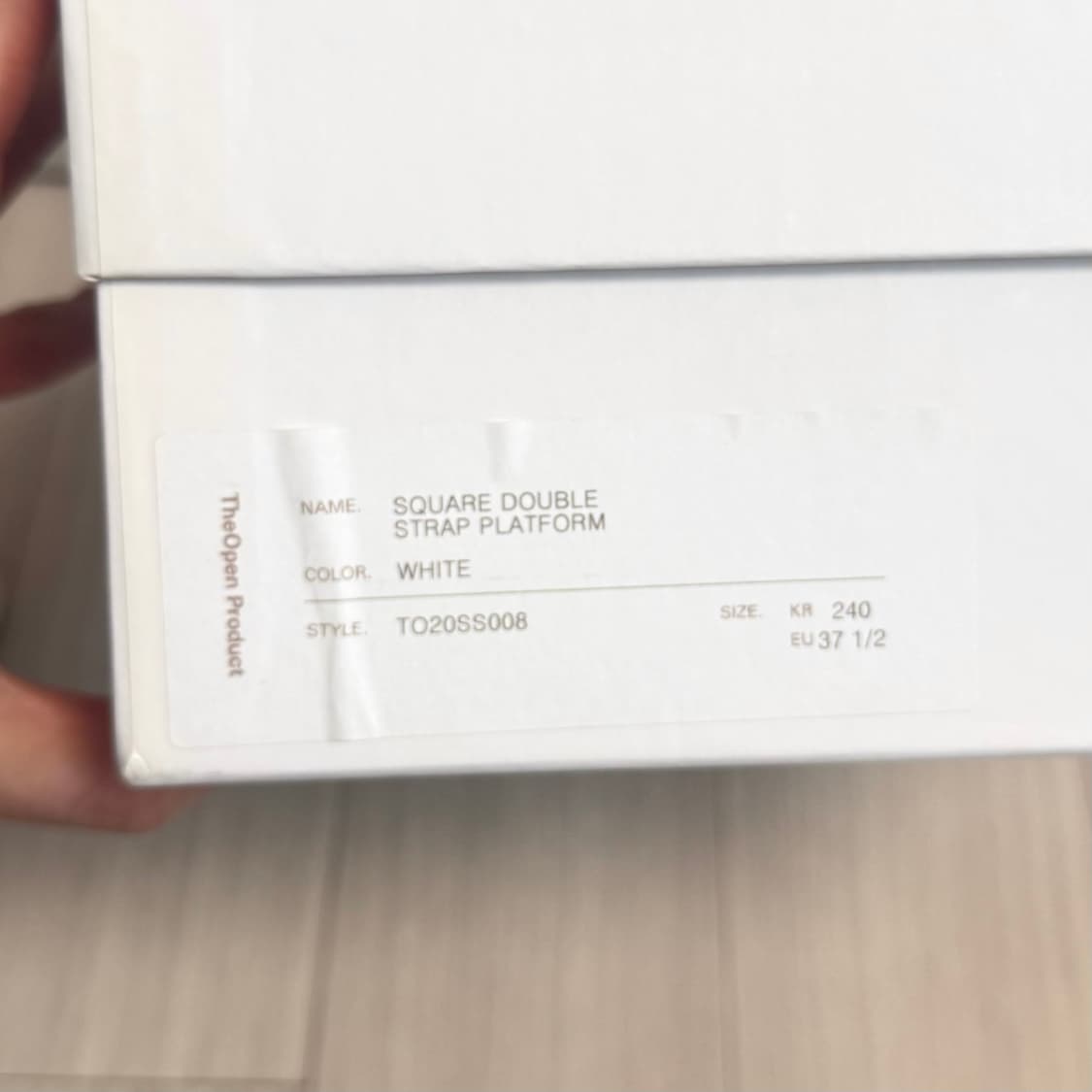 [새상품] 더오픈프로덕트 스퀘어 플랫폼 상품이미지6