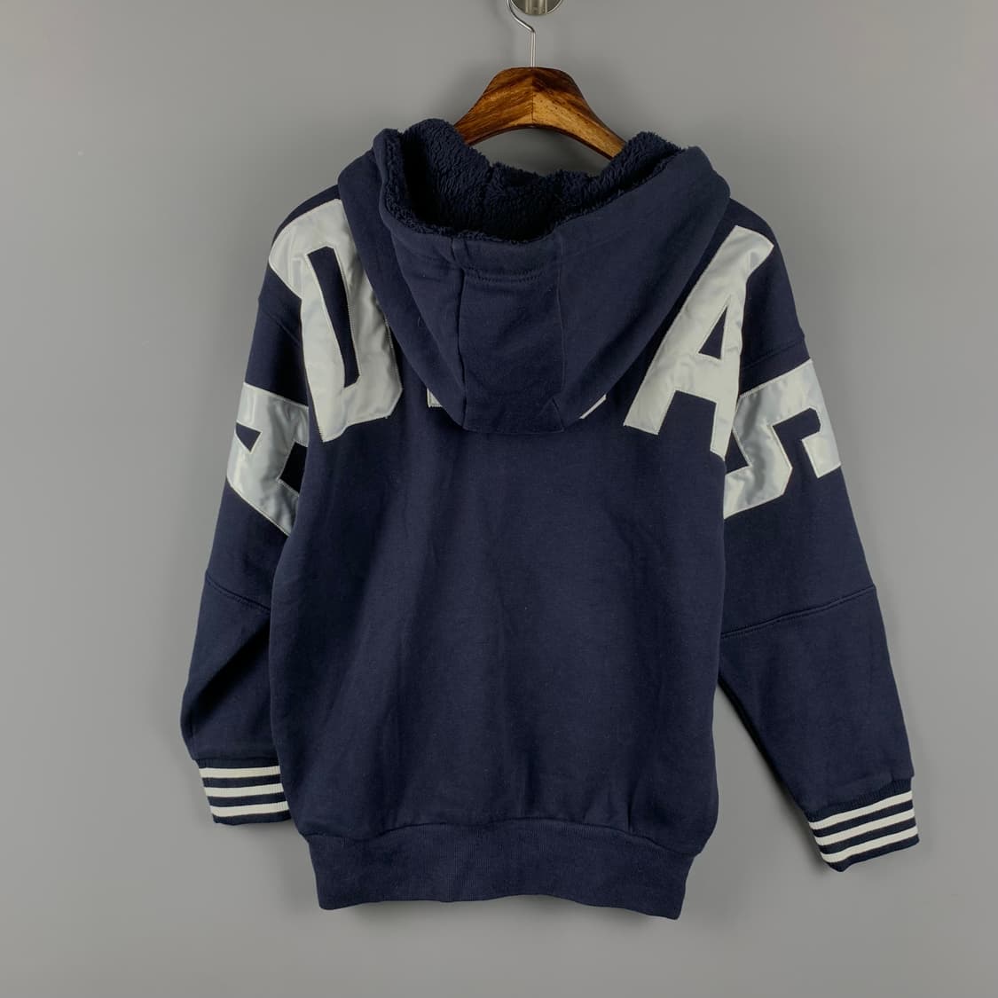 아디다스 백로고 블랙 후드티 상품이미지4