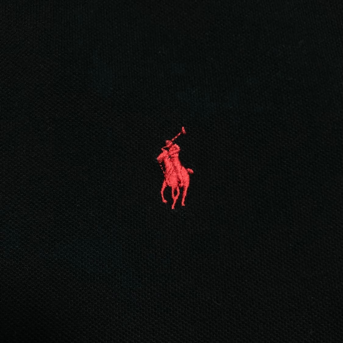 폴로 랄프로렌 스몰 포니 로고 블랙 미니멀 카라 반팔티 상품이미지2