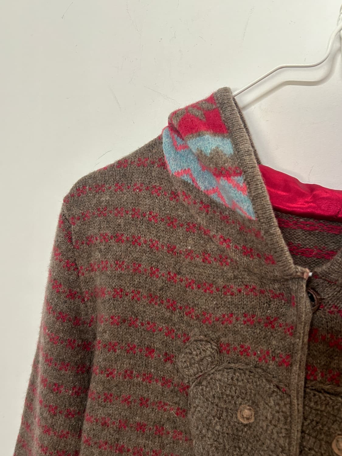 곰돌이 롱니트원피스  상품이미지4