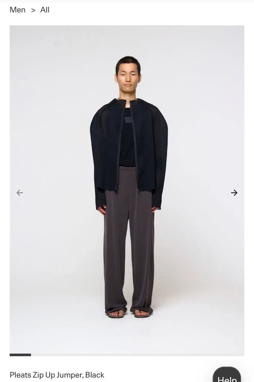 아모멘토 플리츠 자켓 m사이즈 판매합니다. 상품이미지1