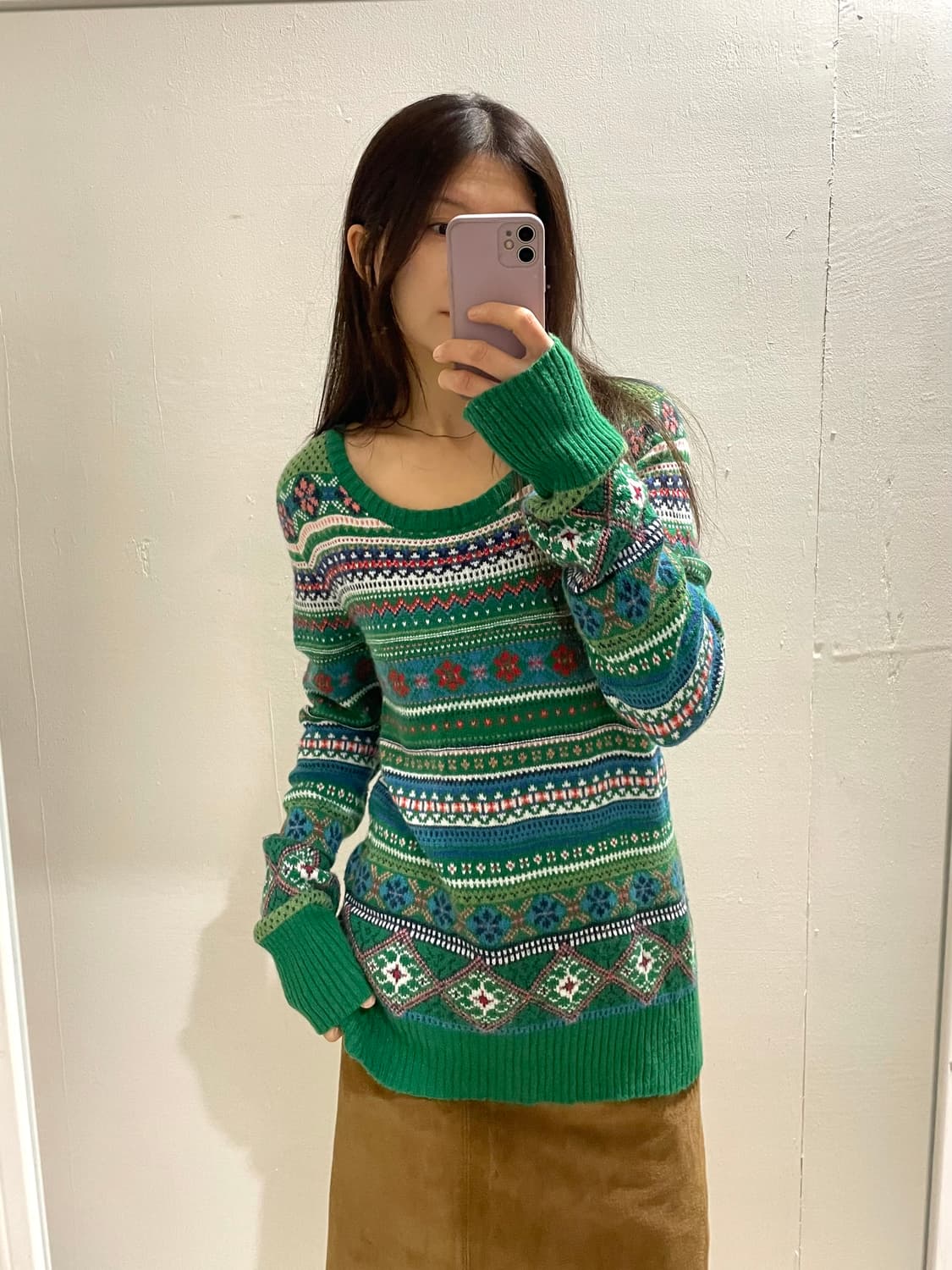 H&M 상위 L.O.G.G.라인 페어아일니트 상품이미지2