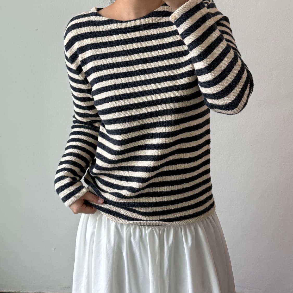 [S] 폴로 데님앤서플라이 스트라이프 니트 상품이미지2