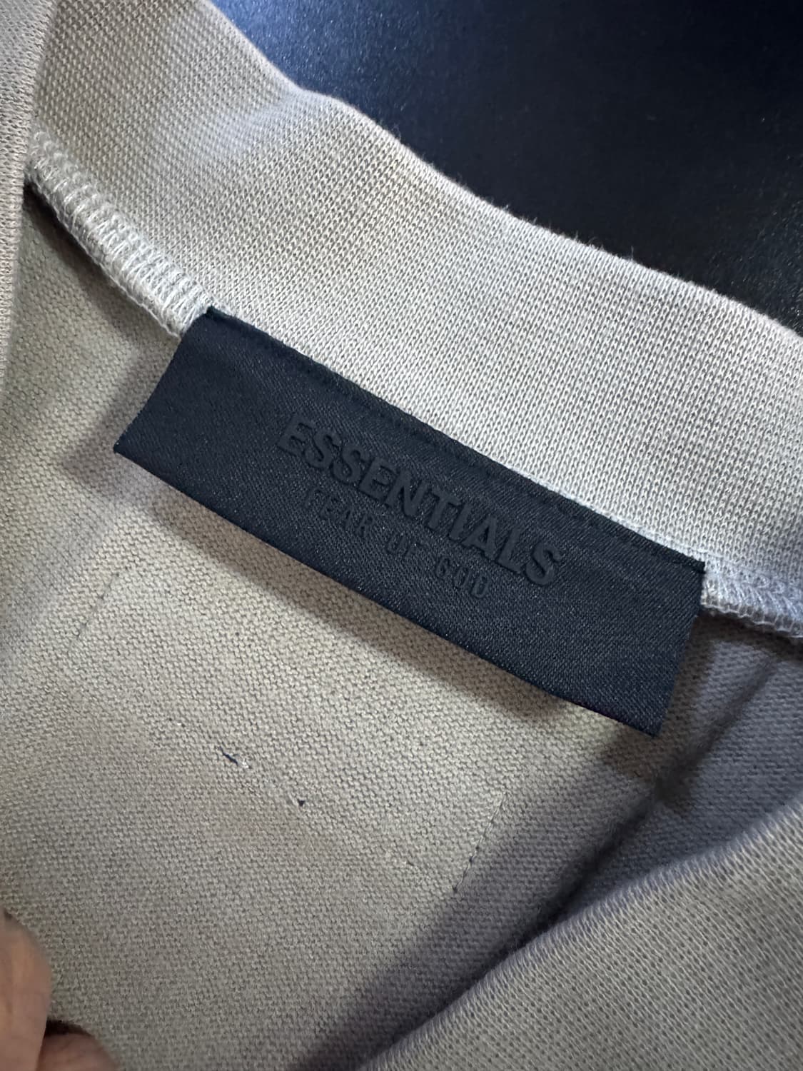 피어오브갓 에센셜 브이넥 풋볼 코튼 반팔 티셔츠 XL ~ 2XL 상품이미지3