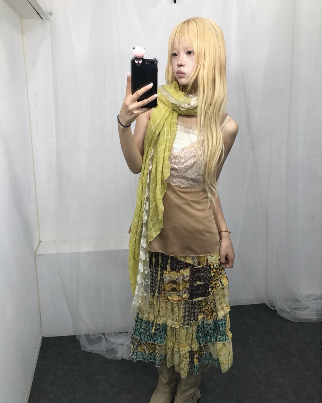 𝜗𝜚패치워크 버터 하구미 코디set 𝜗𝜚  상품이미지2