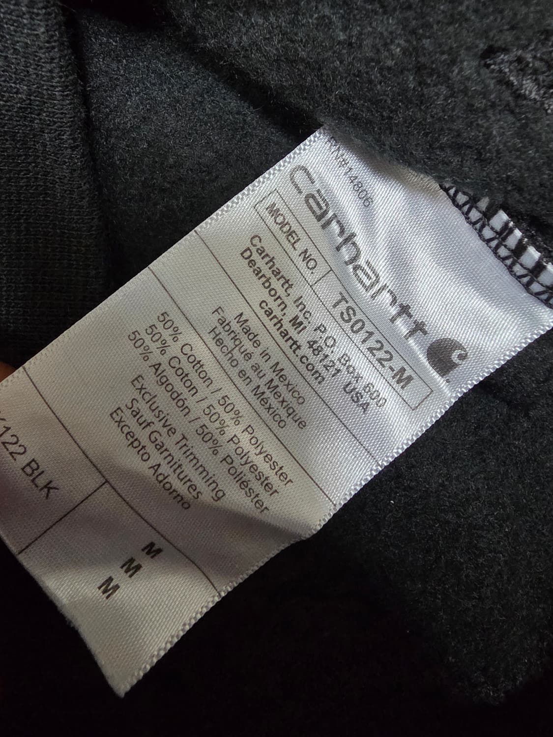 칼하트 기모후드집업 상품이미지6