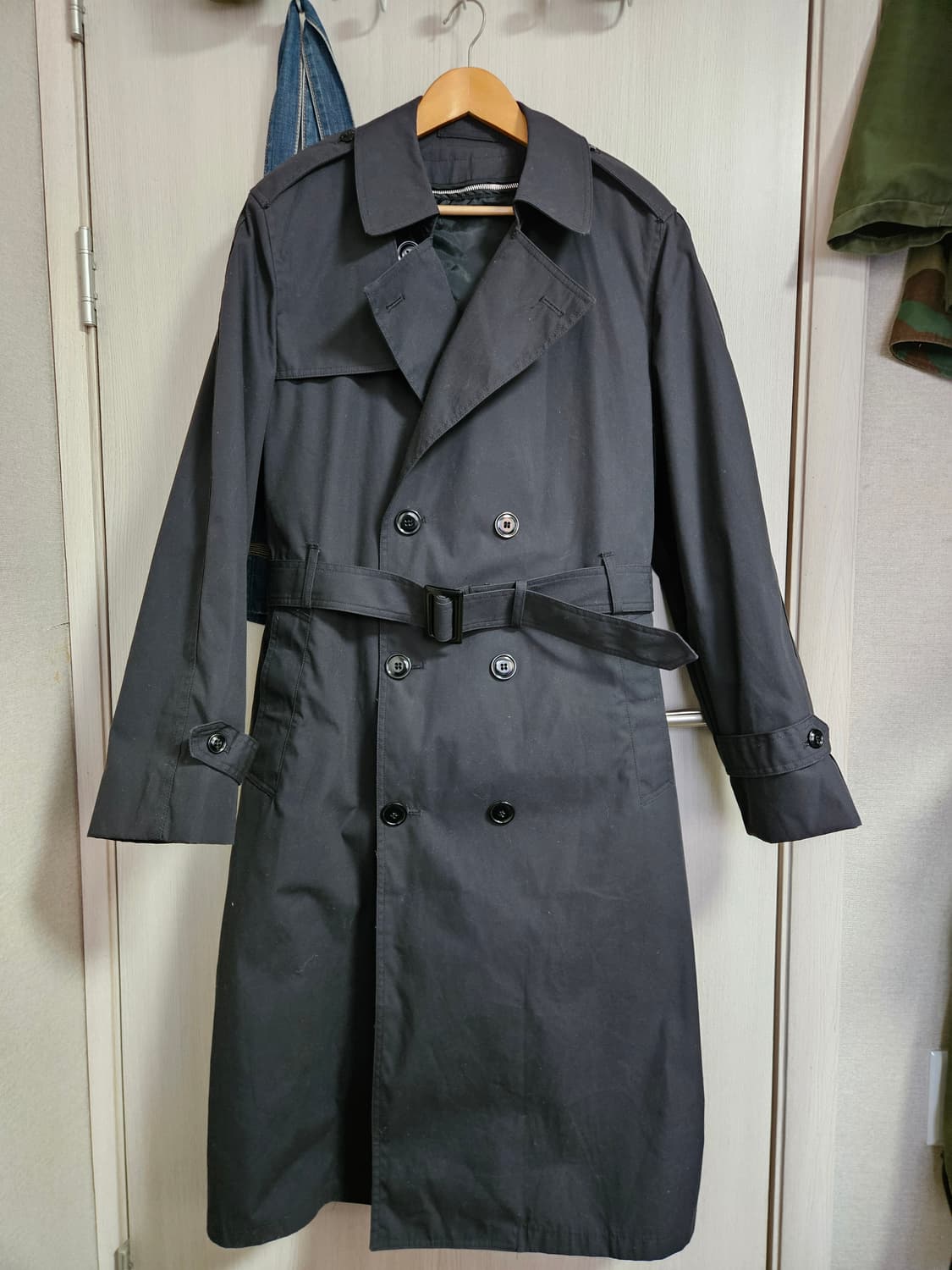 Og 미군 더블 트렌치코드 네이비 40L dscp 상품이미지1