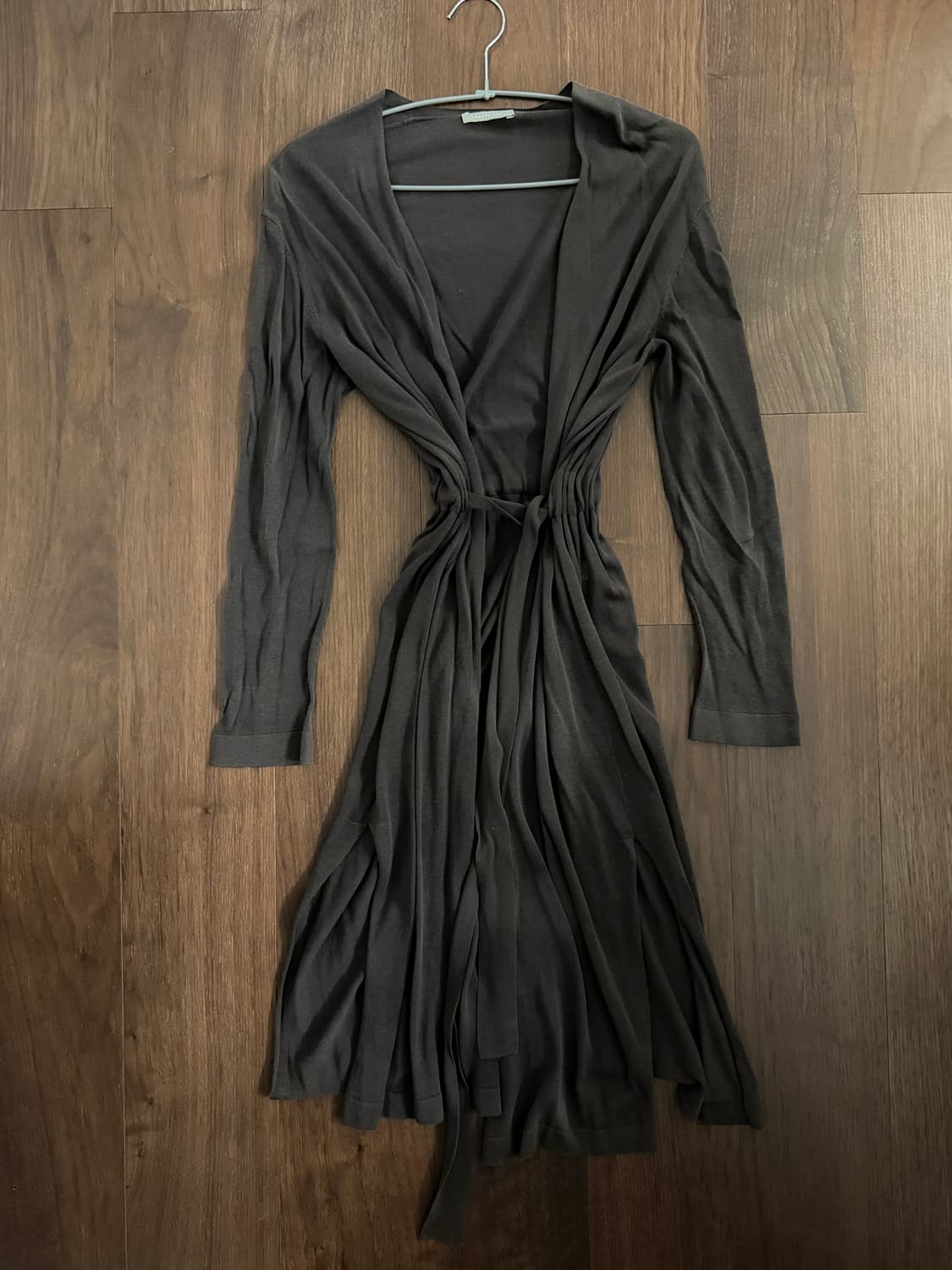 띠어리럭스 브라운 롱 가디건 상품이미지1