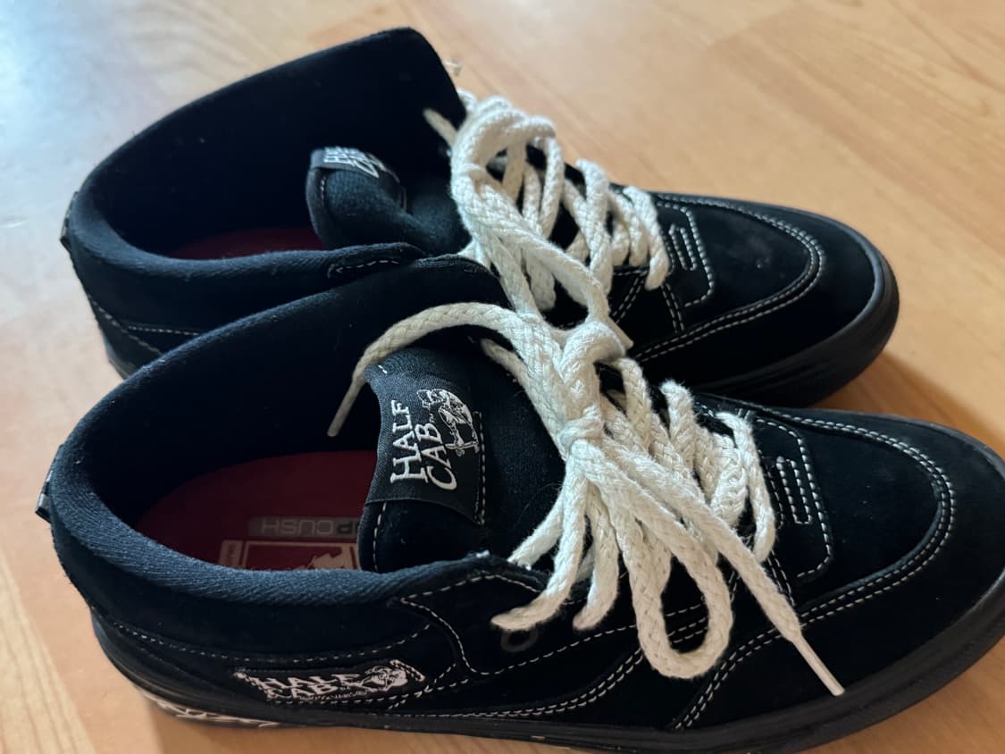 반스 x 슈프림 스케이트 하프 캡 트라이벌 블랙 260 상품이미지1