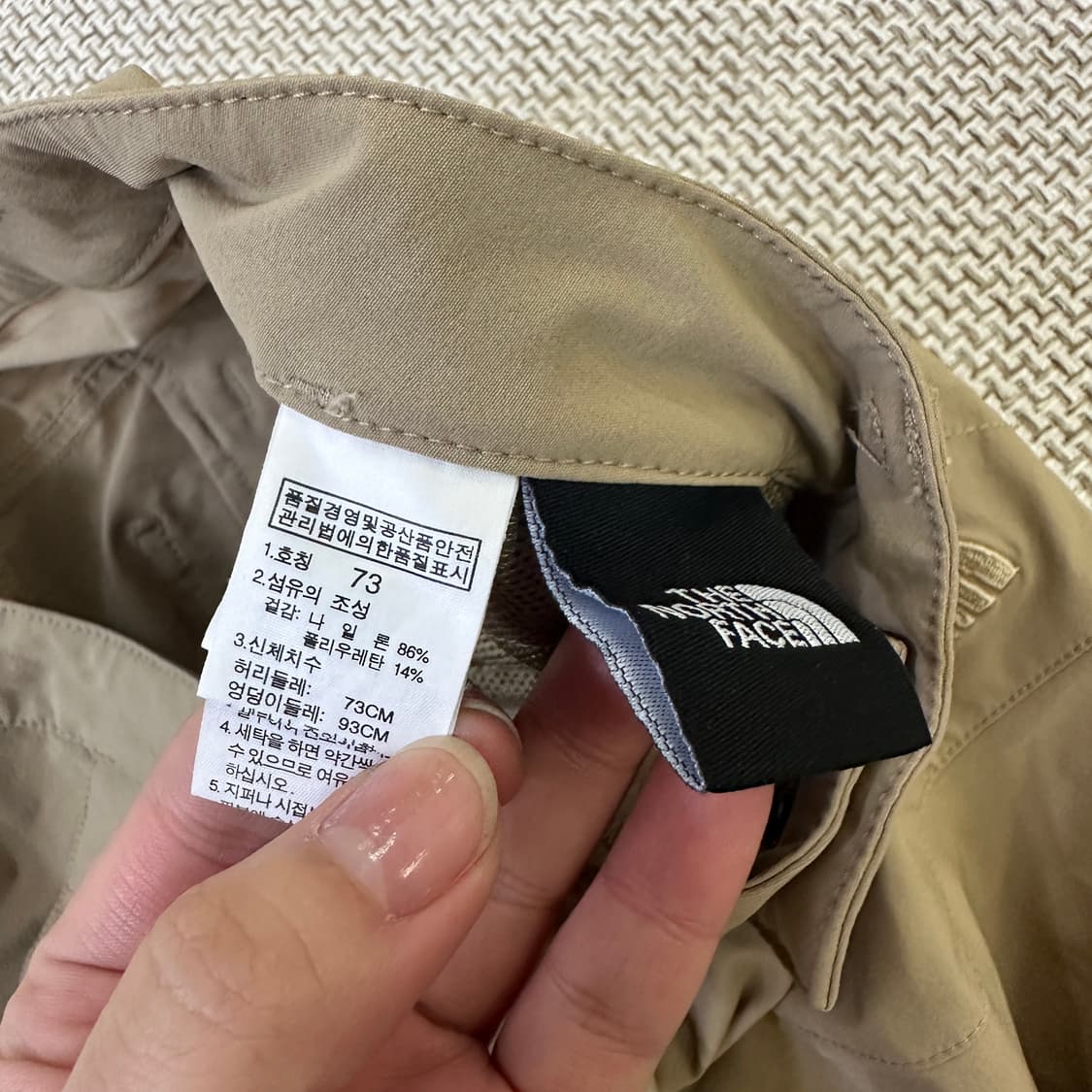 73 노스페이스 포켓 5부 반바지 0417D 상품이미지2