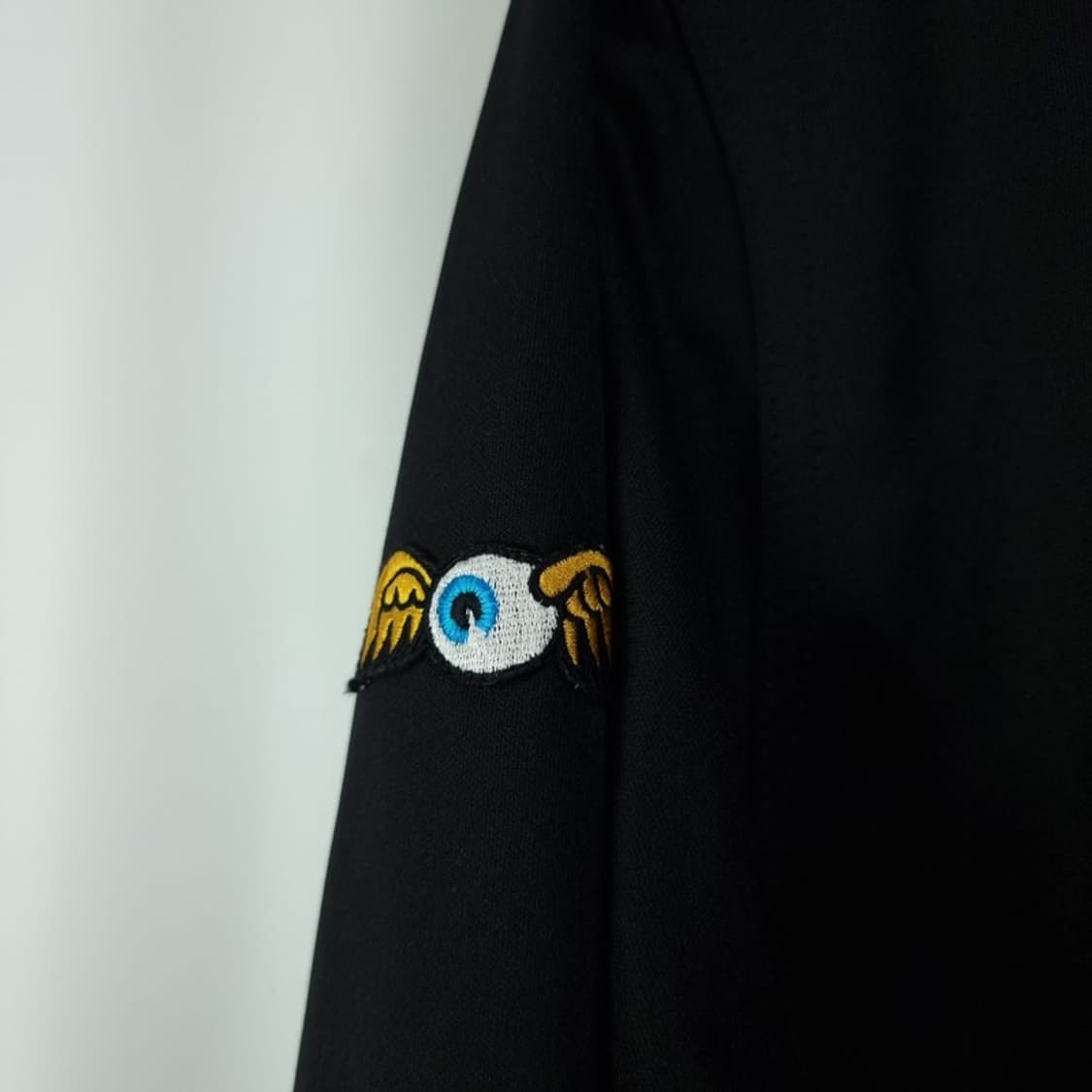 [본더치] Y2K 빈티지 비즈 로고 후드 집업 블랙 M19674 상품이미지6