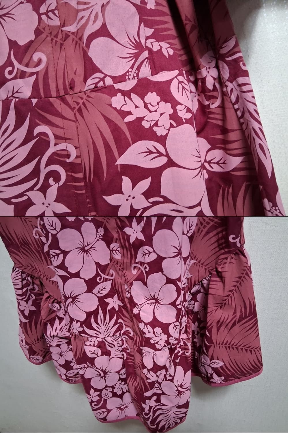 하와이 Carol Bennett 하와이안 훌라원피스 코스프레 여성xxs
 상품이미지6