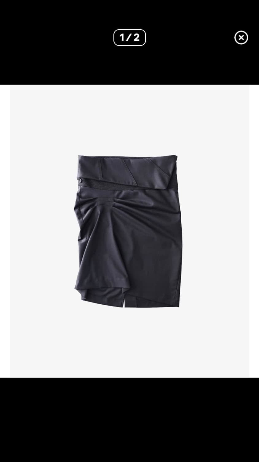 Ulika sanctus 울리카상투스 brace pintuck skirt 상품이미지1
