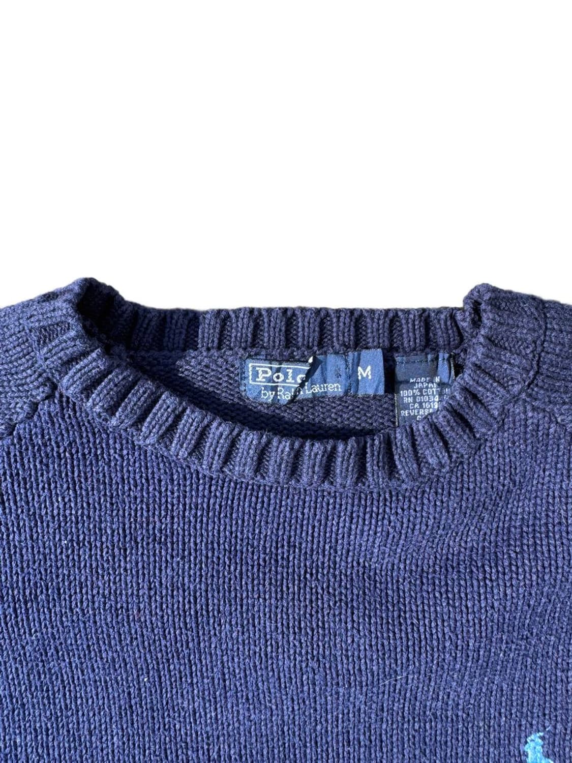 PRL round neck cotton sweater 상품이미지4
