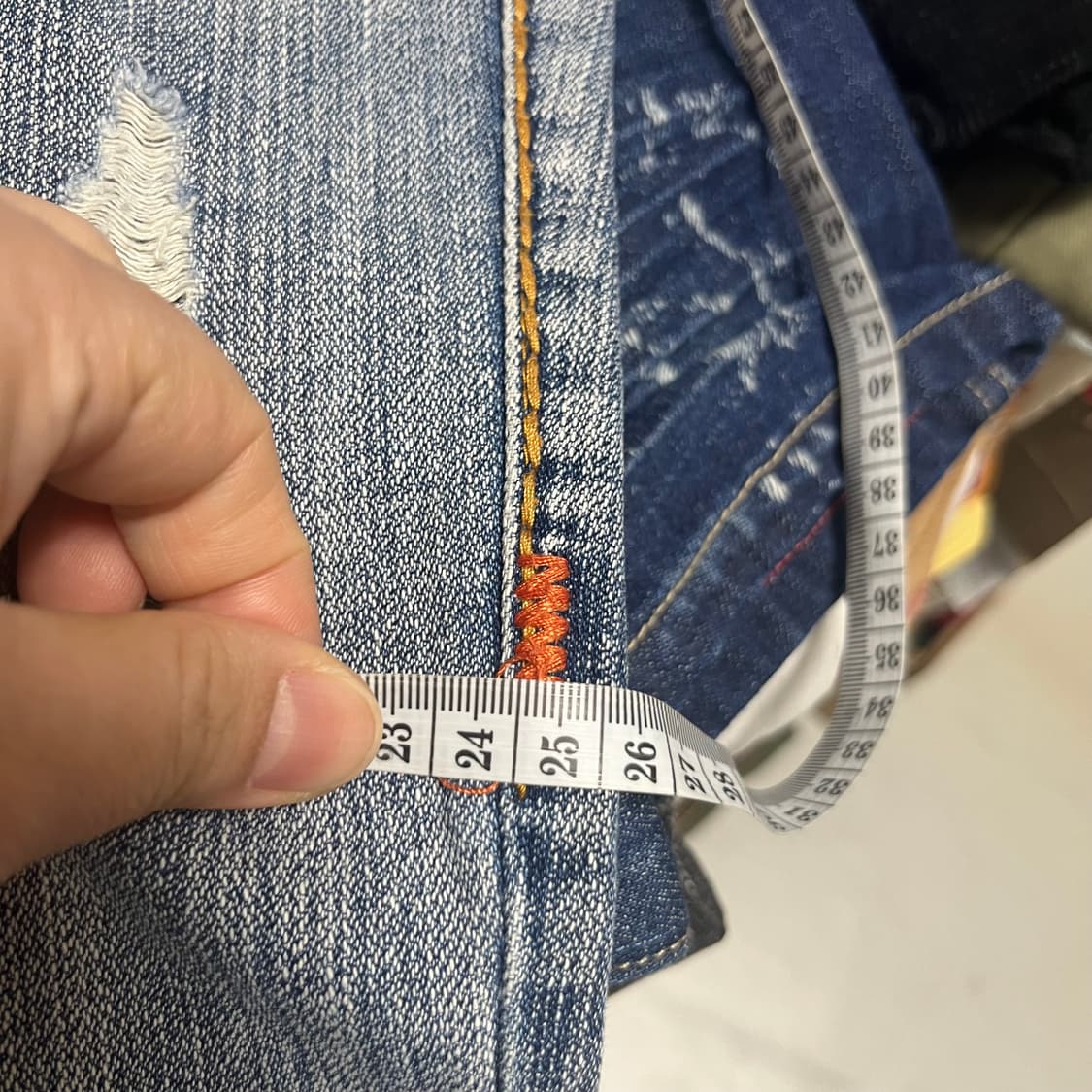 트루릴리젼 조이 슈퍼티 부츠컷 데님 팬츠  30 상품이미지5