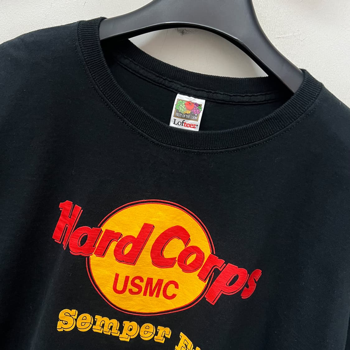 Fruit of the loom USMC 미 해병대 빈티지 반팔티 2XL 상품이미지3