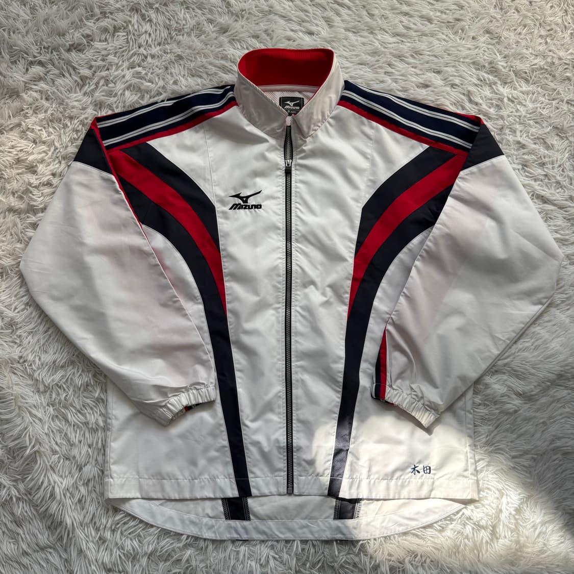 MIZUNO 일본빈티지 나일론바람막이 미즈노 빈티지바람막이 xxl 110 상품이미지2